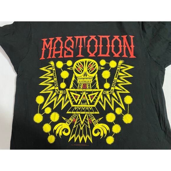 Mastodon Band T-Shirt – Black Cotton, Men’s Medium - Picture 7 of 8